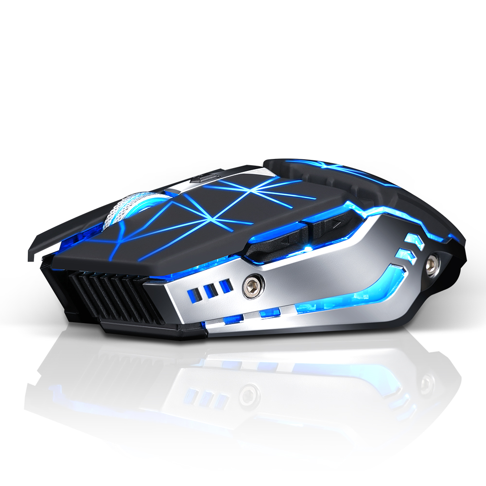 Thunder Wolf Q15 Wireless Mouse Charging Silent Luminous Mouse Gaming