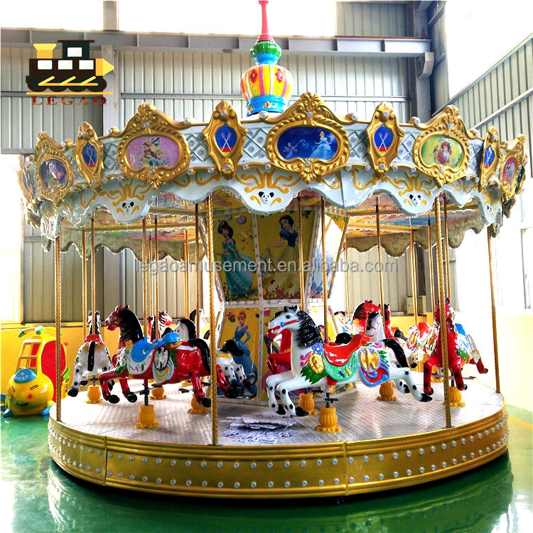 Funfair rides fairground развлечения, мягкая игра carrusel для детей, веселая круглая Карусель лошадь