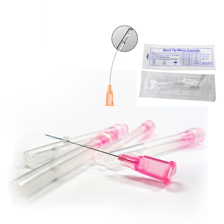 Игла для мезотерапии 30 г, 4 мм, с тупым наконечником, микро cannula, безопасный дермальный наполнитель, шприц, инъекция гиалуроновой кислоты