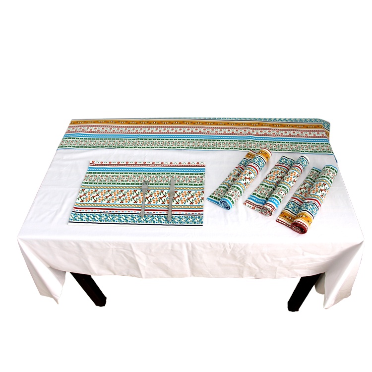 Wholesale runner table linen table runner for home decoration