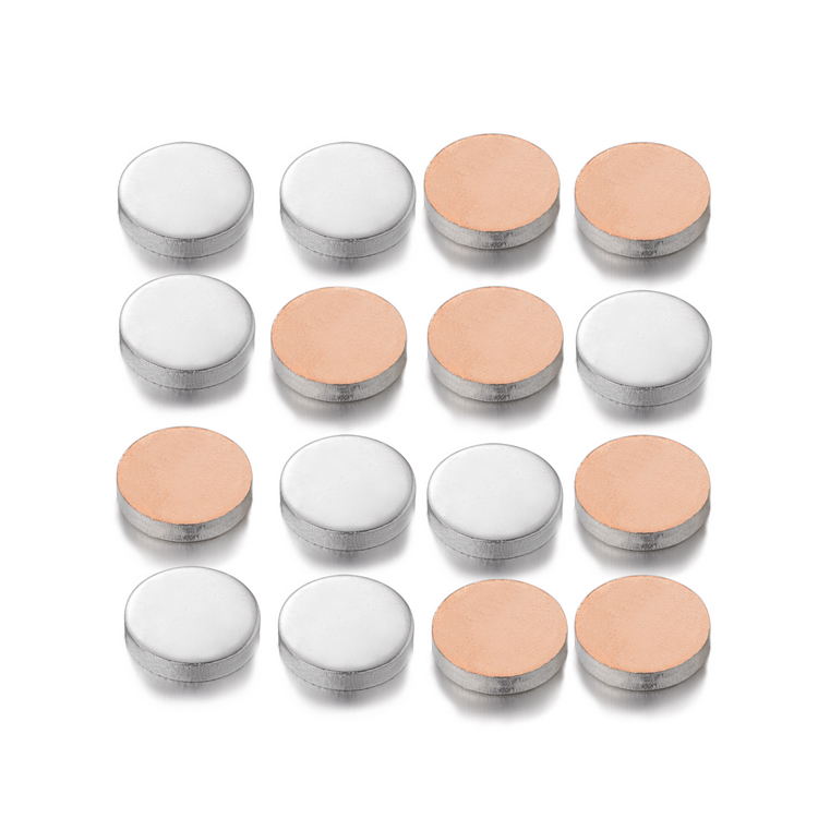 Factory Customized Precision Bimetal Copper Silver Electric Contact silver tungsten contact tip