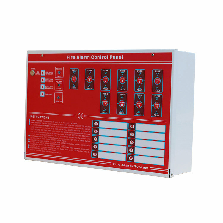 USAFE 2-10 Zones Conventional Fire Alarm Control Panel Hot Sales in Middle East