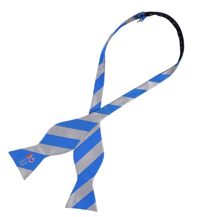 2021 Promotional custom woven logo men self Bow Tie Adjustable Bow Tie