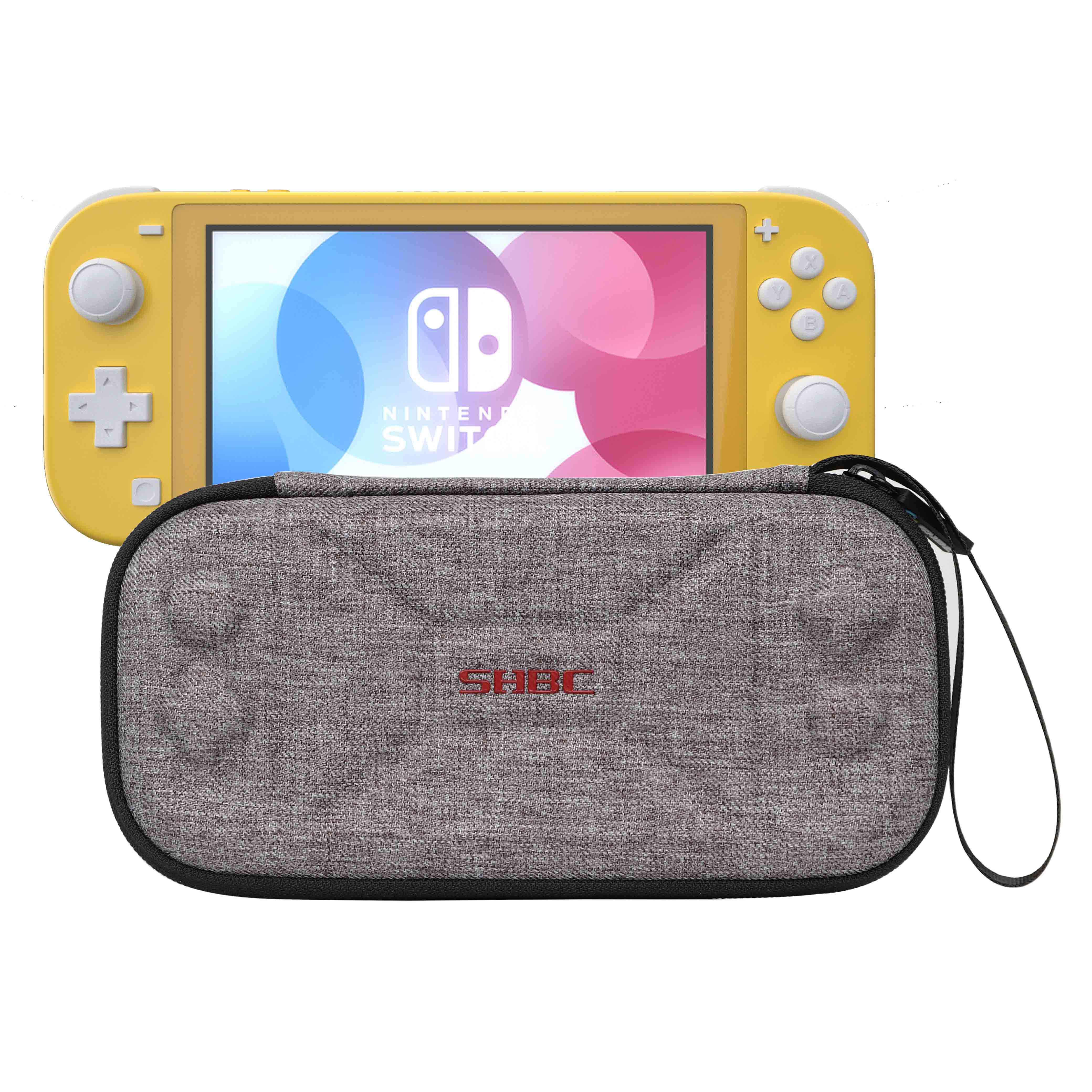 Чехол для переноски Nintendo Switch Lite с 2 упаковками протекторов для экрана, iVoler ультра тонкий портативный жесткий чехол сумка для путешествий