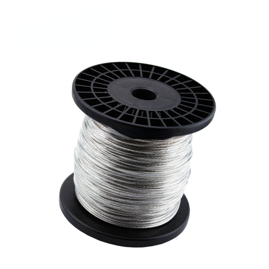 304 stainless steel wire dia 1.2mm anti rust fencing stainless steel wire for Electric Fence