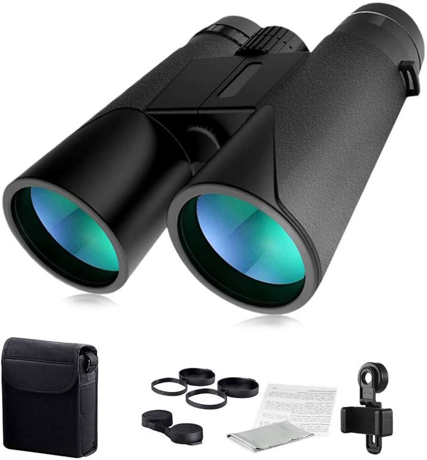High quality 12x42 roof hunting binoculars hunting camping binoculars binoculars for adults