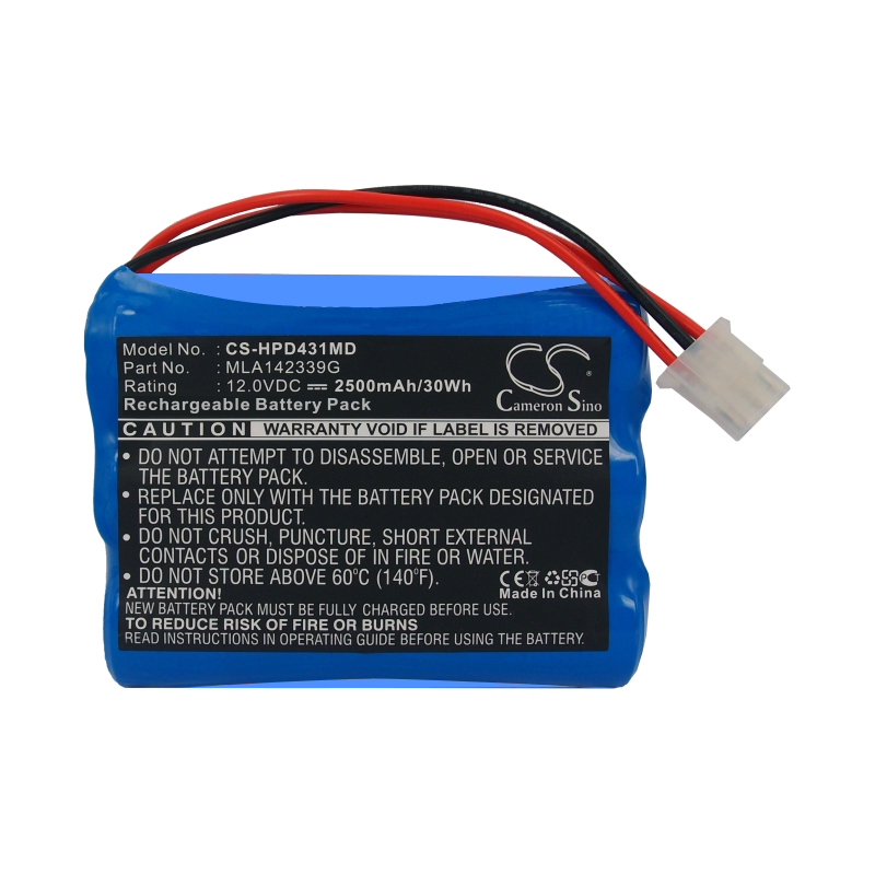 battery for Diversified Medical N S12251WC, Fukuda Denshi 3M-33, IVAC MEDICAL Systems 4200, Medical Syste M1400