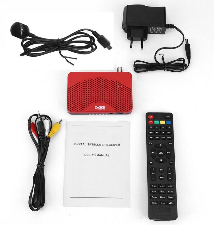 Фабрика HD мини DVB-S2-цифра спутниковый телевизионный ресивер с Powervu икс BISS KEY USB wi-fi