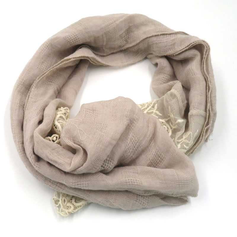 2021 Elegant Women Plain Lace Jersey Hijab Muslim Shawl White and Black Cotton Scarf Malaysia