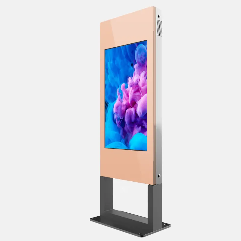 Marvel High Brightness Ip65 65 Inch Outdoor Lcd Digital Signage Waterproof Totem Advertising Display Outdoor Touch Screen Lcd