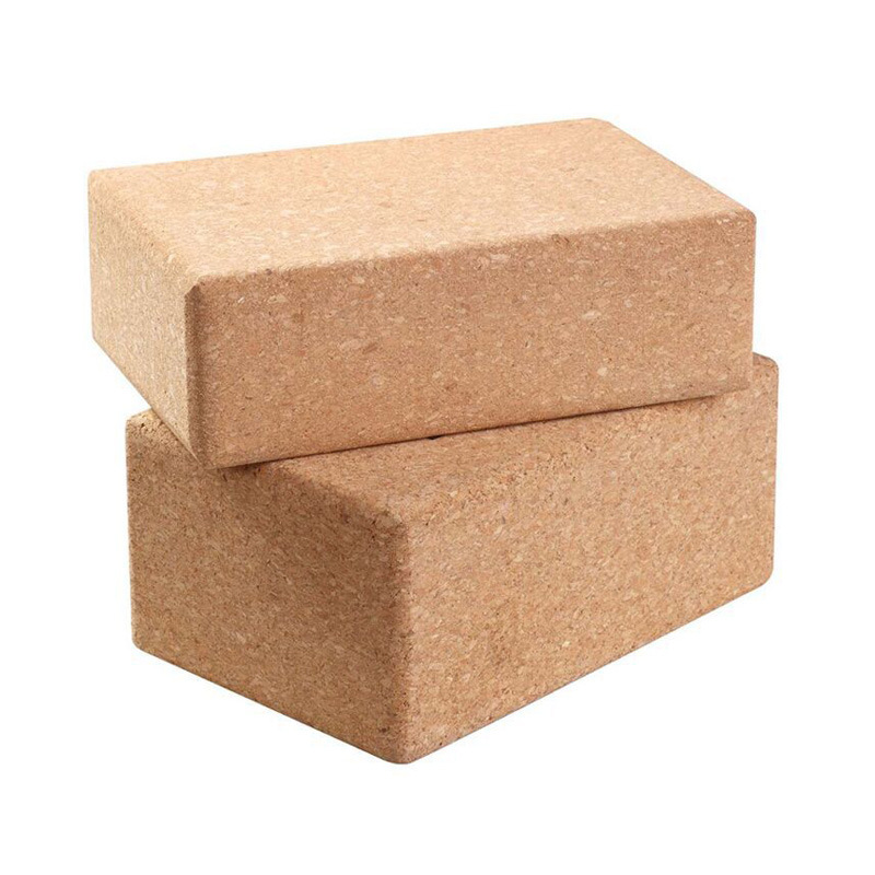 3*6*9 inch 4*6*9 inch Natural Cork Yoga Brick 100% Cork Block