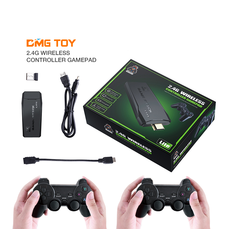 High Quality 4K M8 mini Video Game Console USB Stick Wireless Handheld Player Built-in 3500 HD TV Out handheld Retro Video
