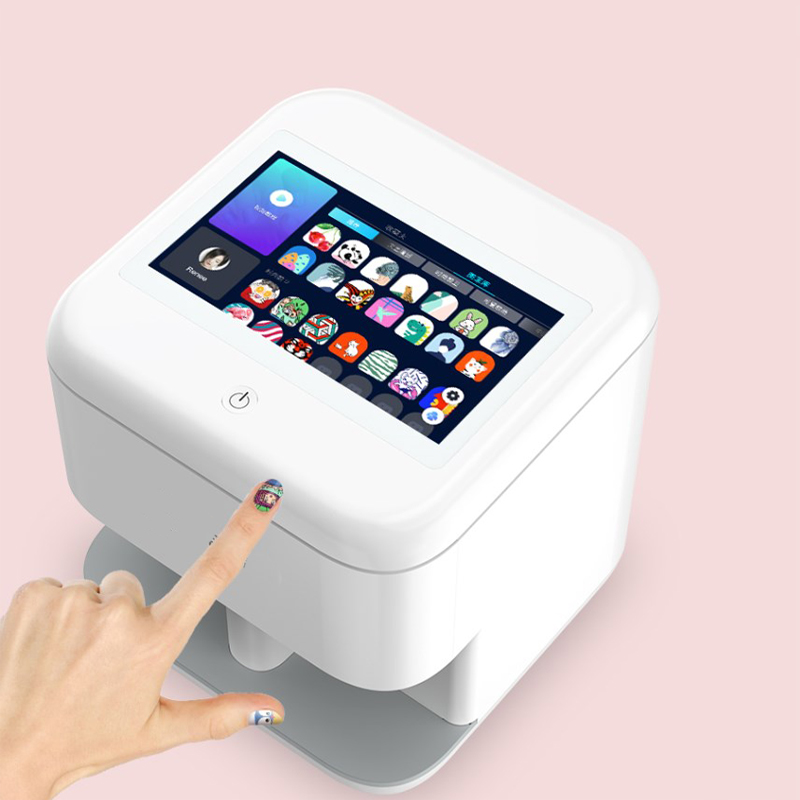 Новейший Профессиональный Цифровой 3D-Принтер для ногтей Nair Art Printer 2020 с 4 гелевыми узорами, принтер для ногтей
