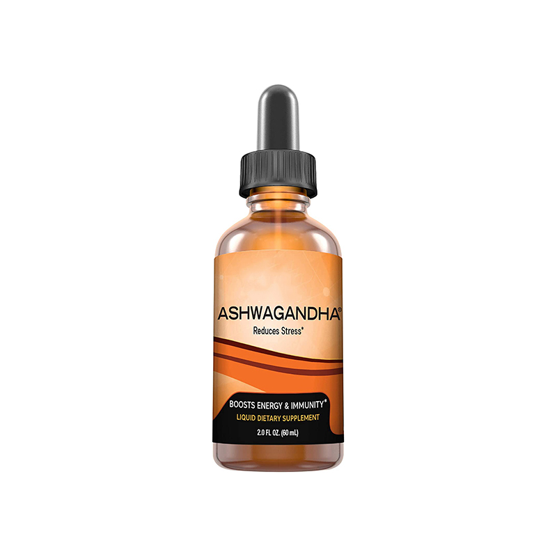 Максимальное поглощение жидких капель Ashwagandha экстракт корня Ashwagandha для снятия стресса тревожное облегчение надпочечная Поддержка сна