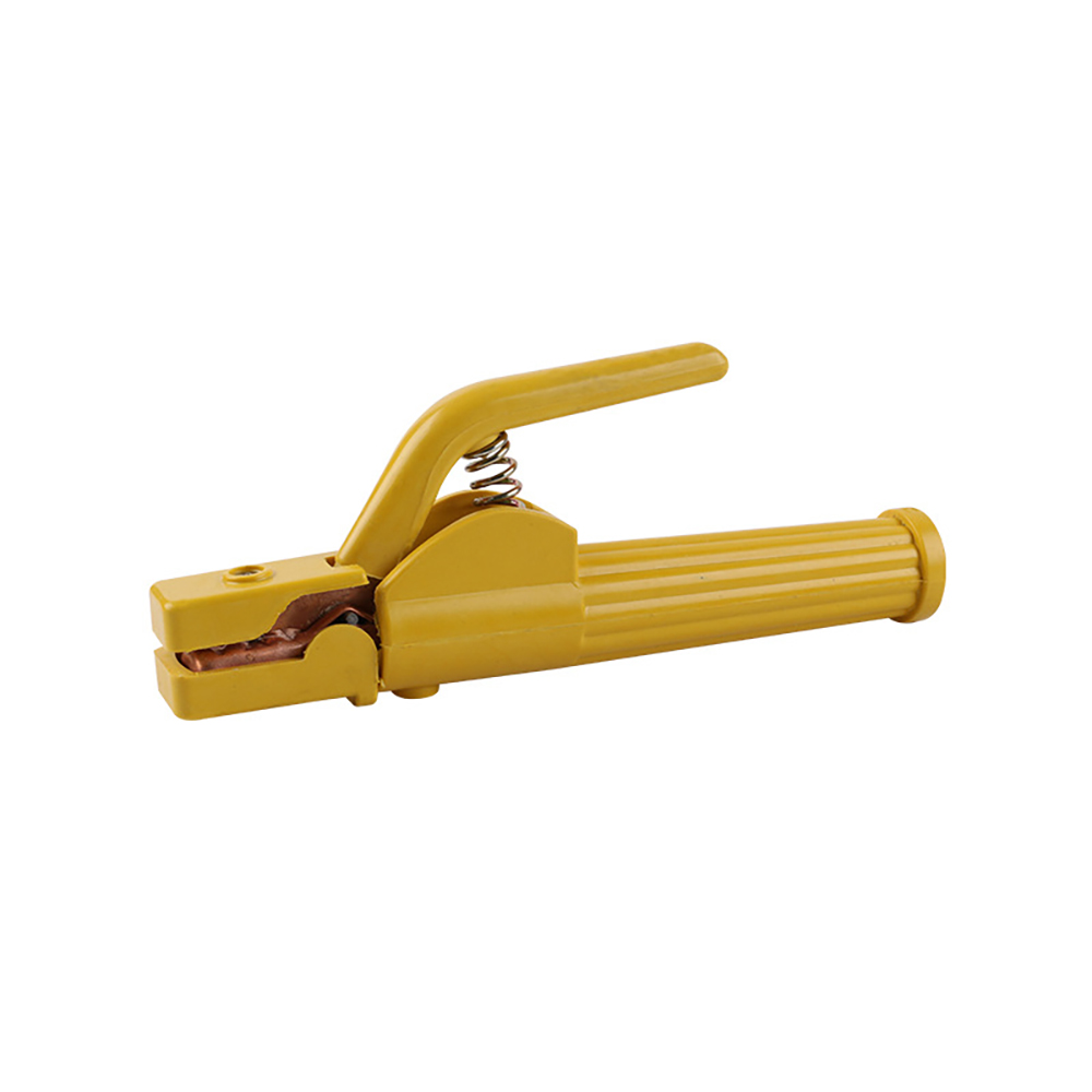 Anti-drop German electric welding clamp 500A forging and pressing welding pliers Copper plating on iron plate electrode holder