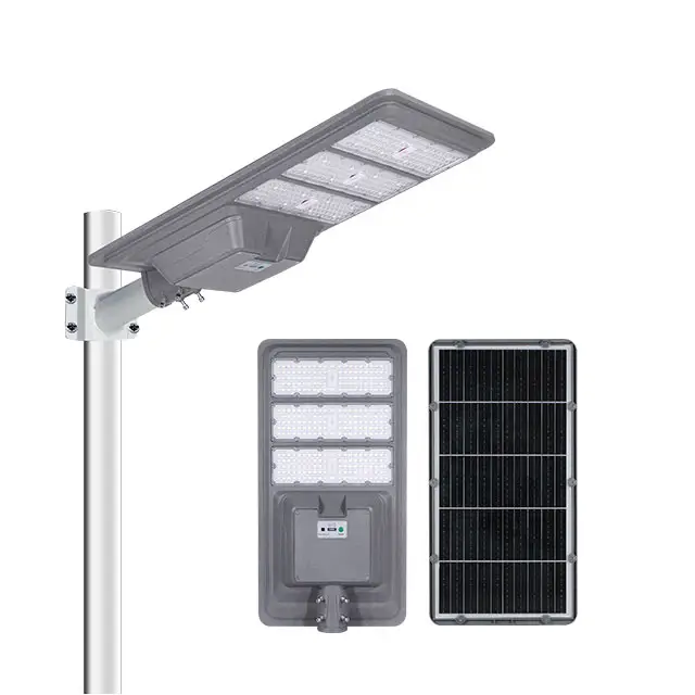 KCD Outdoor 50w 100w 150w 200w 250w 300w Streetlight Road IP65 Integrated All In One Project LED Solar Street Light