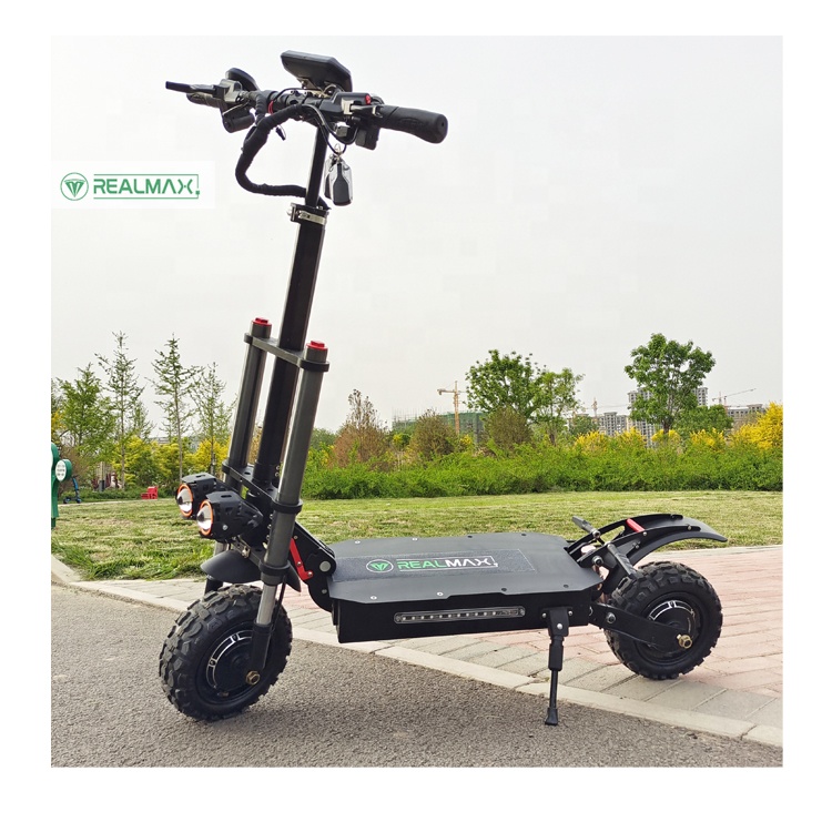 REALMAXS SH-11 EU горячая Распродажа электрический скутер взрослые двойные моторные колеса Электрический велосипед скутер для взрослых с сиденьем