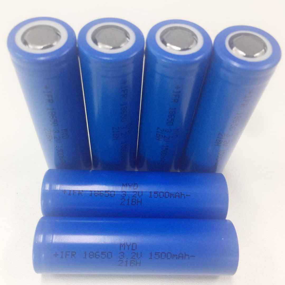 Глубокий цикл литий-железо фосфат перезаряжаемый 3,2 v 1500mah 18650 Lifepo4 батарея