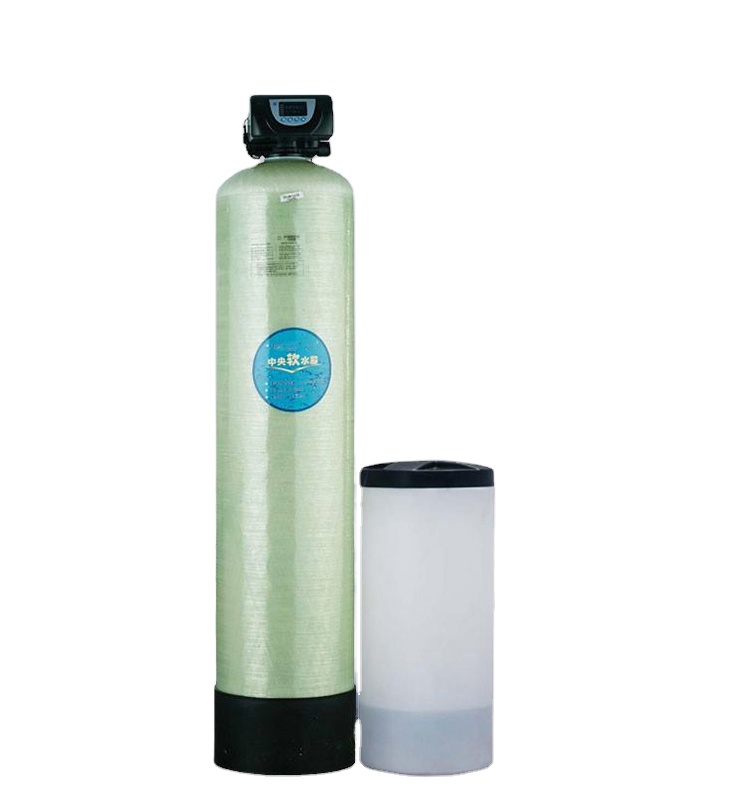 0.5T/H 500L Descaling FRP tank Ion exchange resin water softener automatic