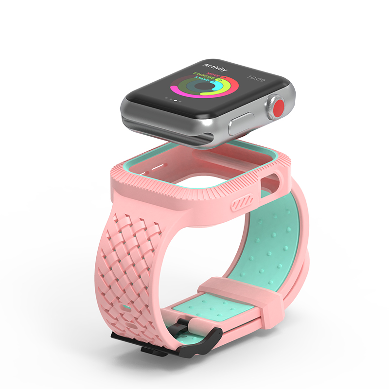 LeYi новый дизайн, аксессуары, Смарт-часы, браслет для iWatch для Apple Watch серии 5 6, ремешок