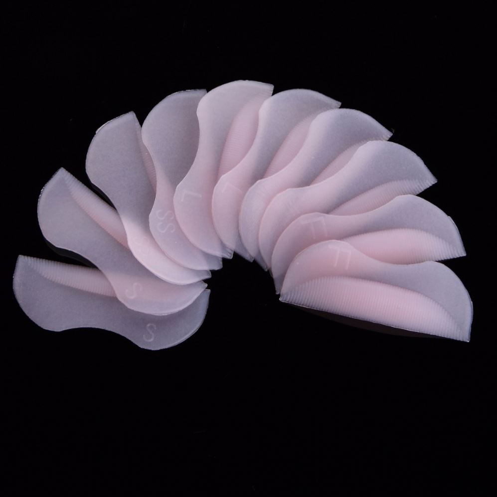 Durable eyelash perm rods small silicone eyelash perm curler silicone pads