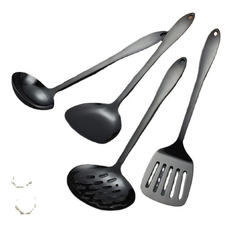 RONGYE cookware sets stainless steel kitchenware set 8 pieces serving kitchen utensils set 4 color selection