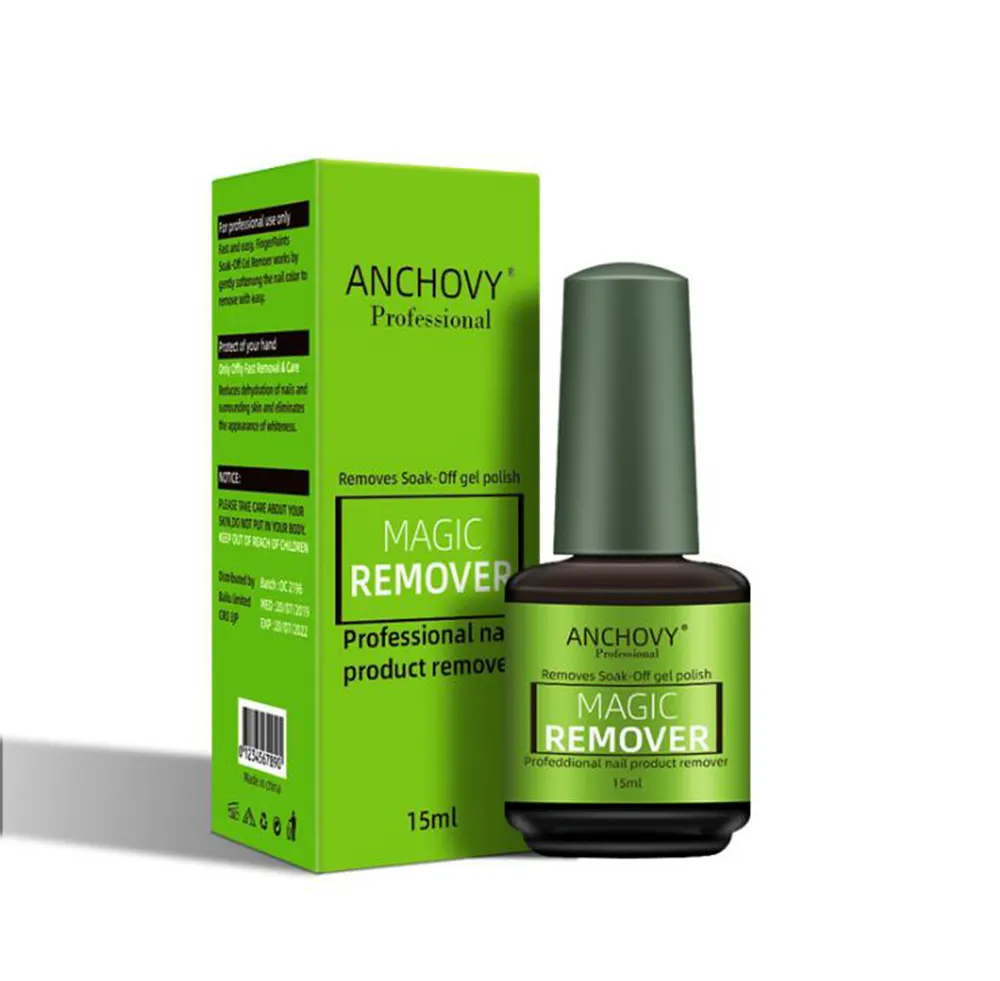 Magic Remover Gel Nail Polish Remover Within 2-3 MINS Peel off Varnishes Base Top Coat without Soak off water
