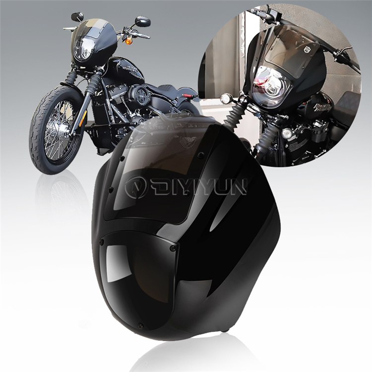 Фары на лобовое стекло мотоцикла для Harley Dyna Low Rider Super Wide Glide 1986-2020 Sportster XL 1200 883