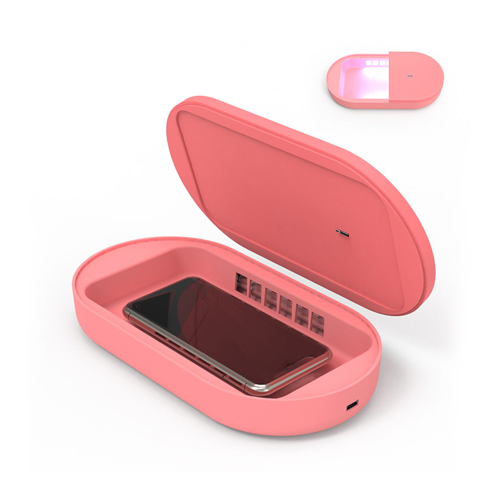 Portable cell phone sterilizer LED UVC lamp Mobile Phone ultraviolet sterilizers