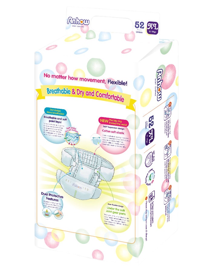 Hot Sales OEM Diaper Up Disposable Baby Diapers Easy Pull Up Pants Manufacturer From China