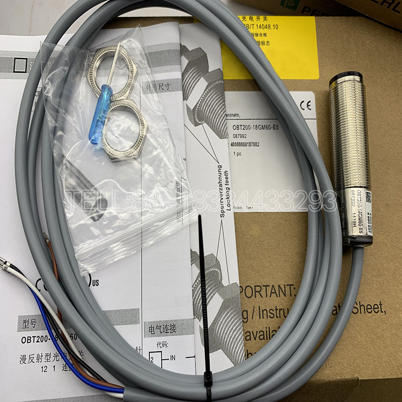 Photoelectric switch original OBT200-18GM60-E4 OBT200-18GM60-E5 with one-year warranty and stock available