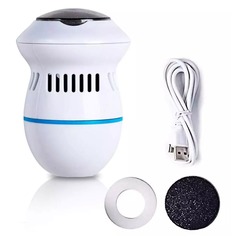 Portable USB Rechargeable Foot File Pedicure Tools Feet Care Pedicure Tools Vacuum Adsorption Foot