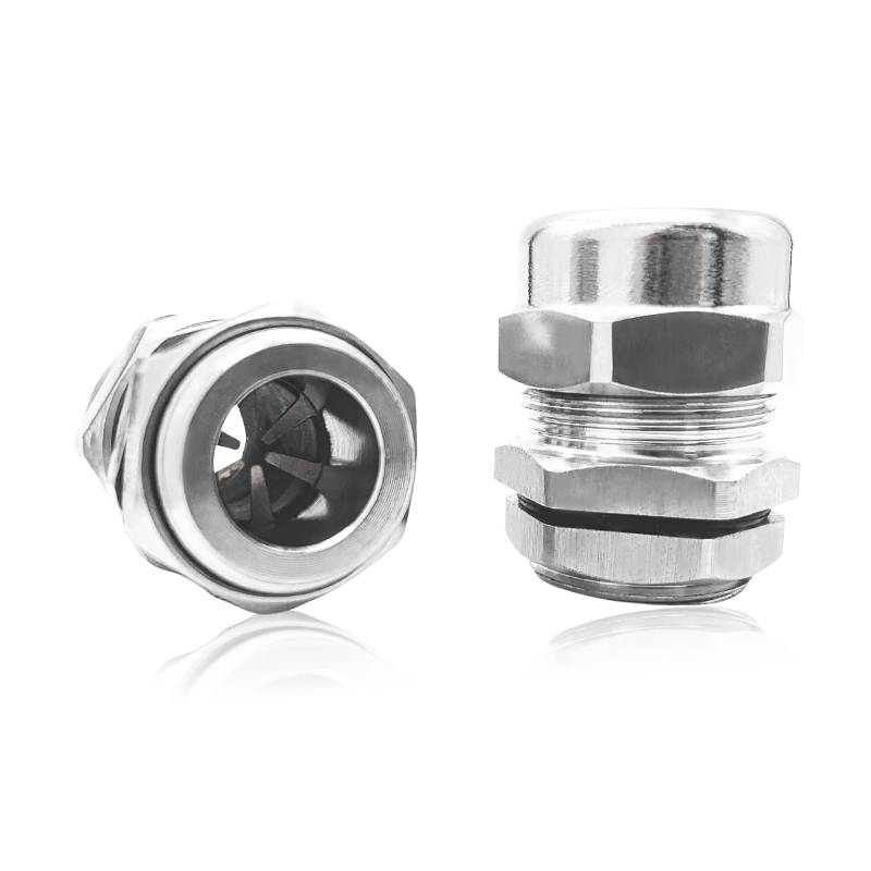 Stainless Steel EMC Cable Gland Electromagnetic Compatibility PG Thread type PG7 PG 19 PG 63 EMC SS Cable Gland