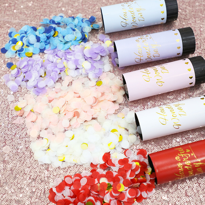 2021 party supplies party decoration Mini firework Popper Handheld salute firework