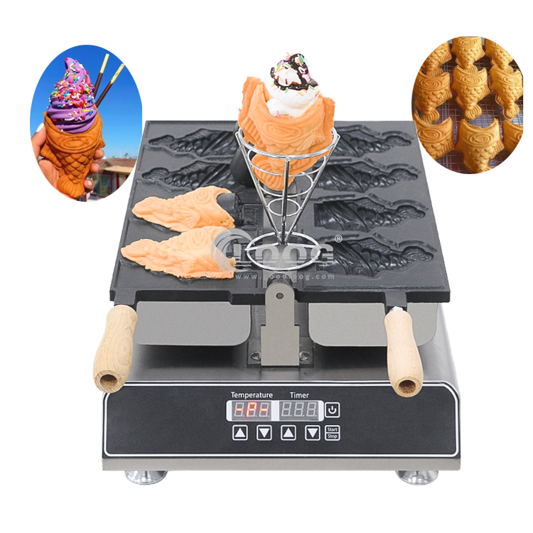 Одобренное CE оборудование для отеля, цифровая вафельная машина Taiyaki в форме рыбы, машина для коммерческого использования Magikarp Taiyaki, распродажа