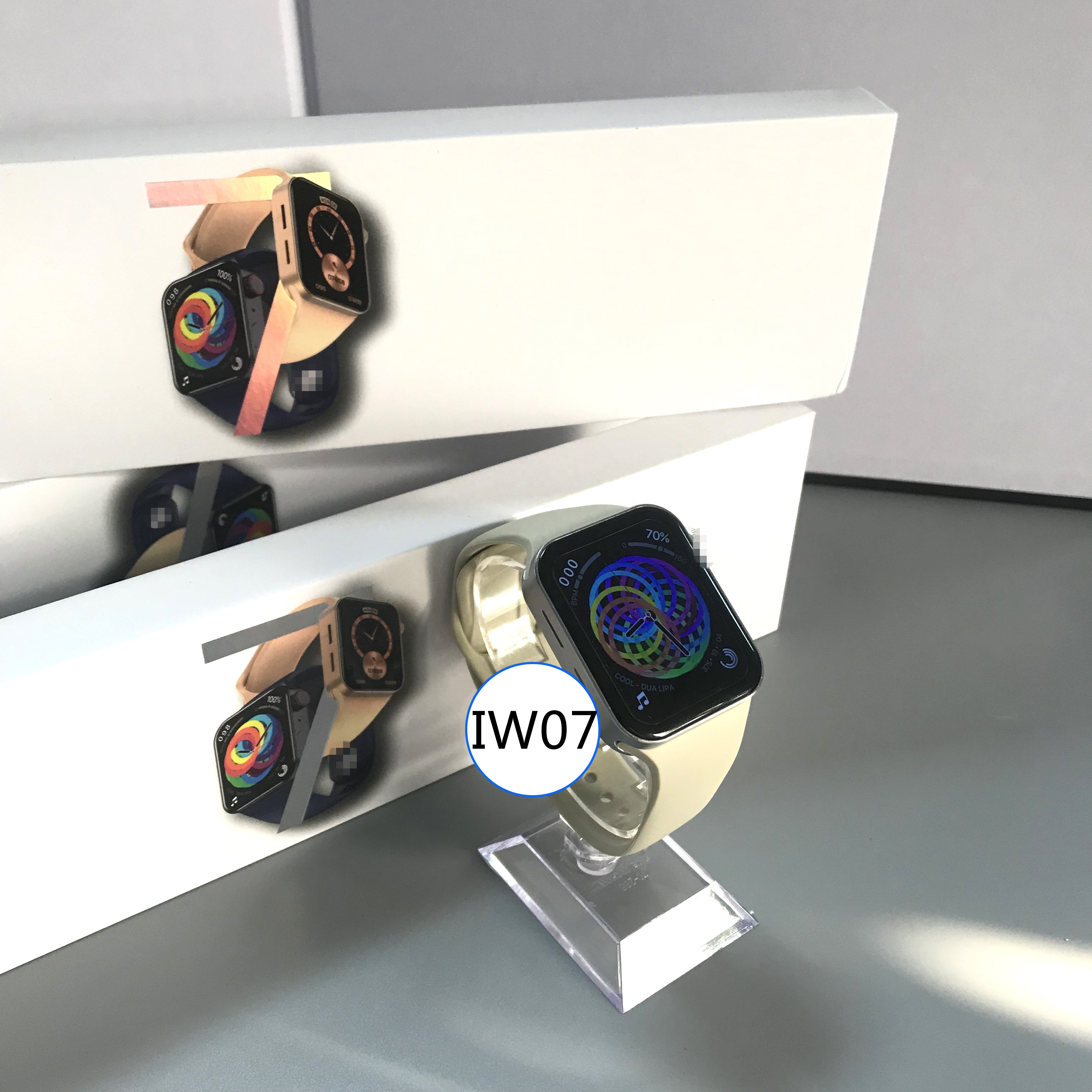 IWO 7 Series 7 1.82 Full Touch Screen Multi Sport Modes Smartwatch Wireless Charger Accessories Smart Watch IWO7