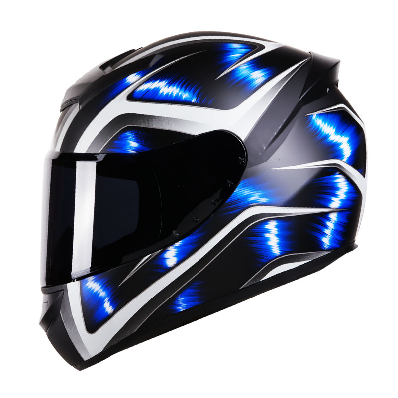 D-helmet Nouvelle Arrivee Anti-Buee Visiere de Casque Casque Visage Bouclier Moto Casque De Motocross