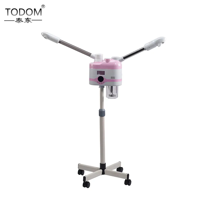 TODOM DT-A6683 NEW touch panel timer skin care facial nano mister cool hot facial steamer for home use or beauty salon