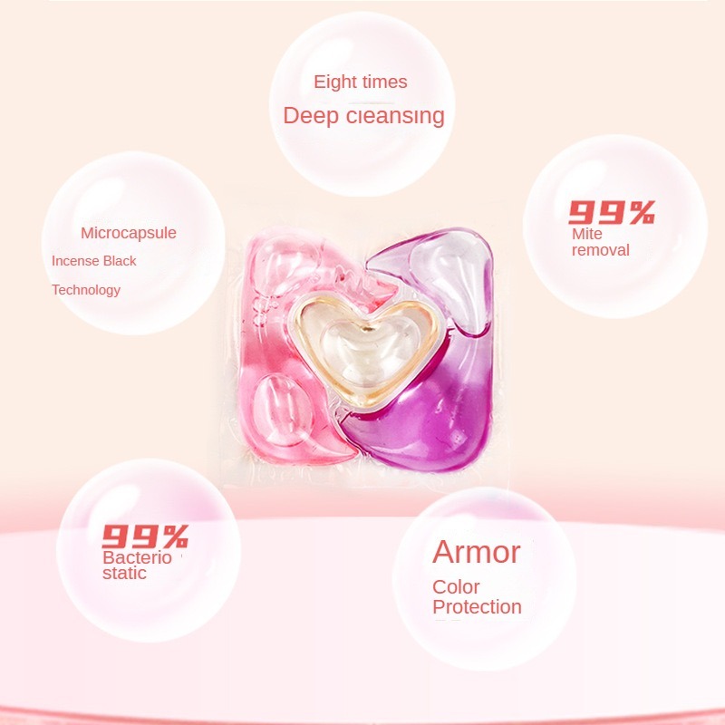Top Selling Products Natural Long Lasting Fragrance Cleaning Product 3 in 1 Laundry Beads Cloth Washing Detergent Pods Liquid