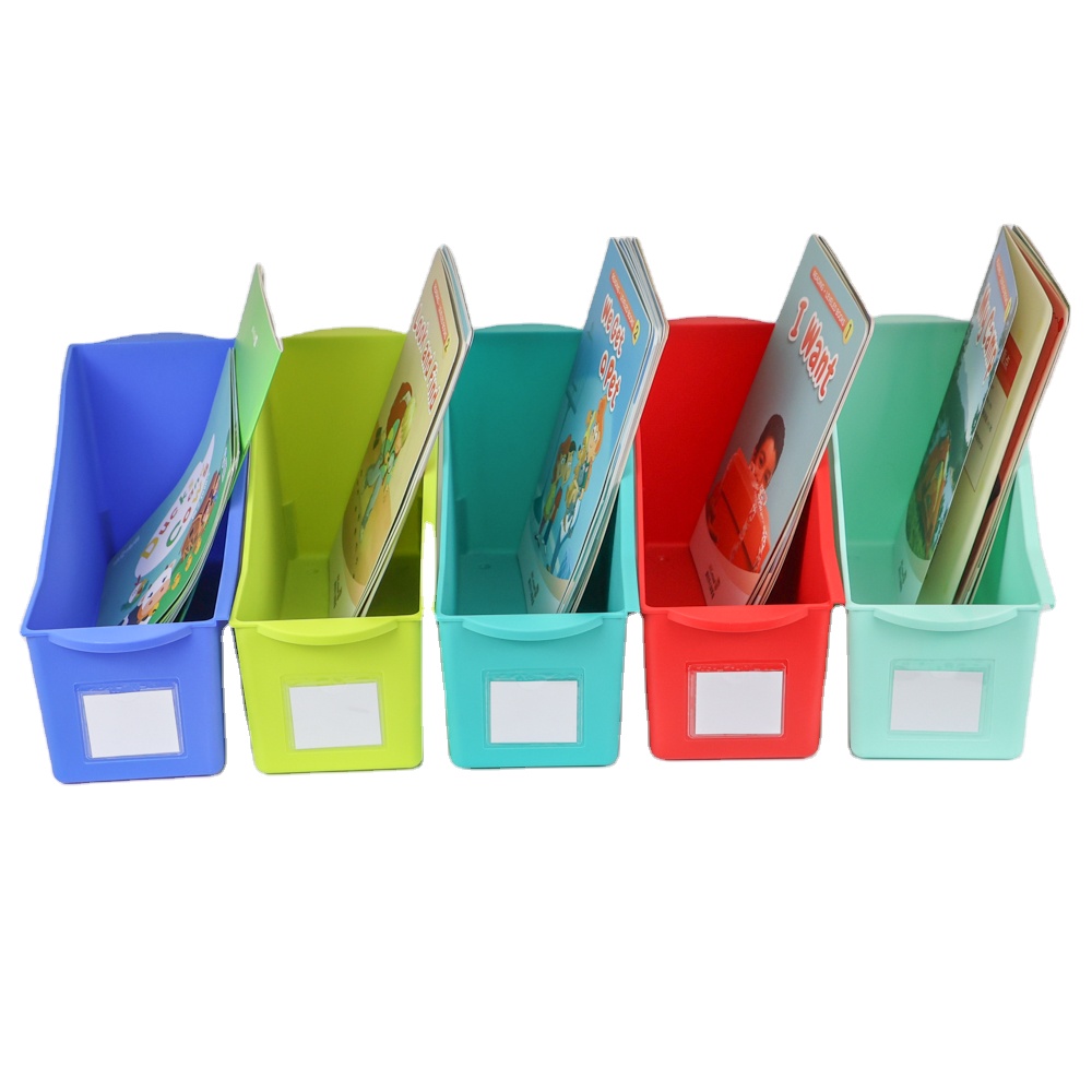 Hot Selling Kid Shelf Rack Book Organizer Plastic Household Desk File Holder