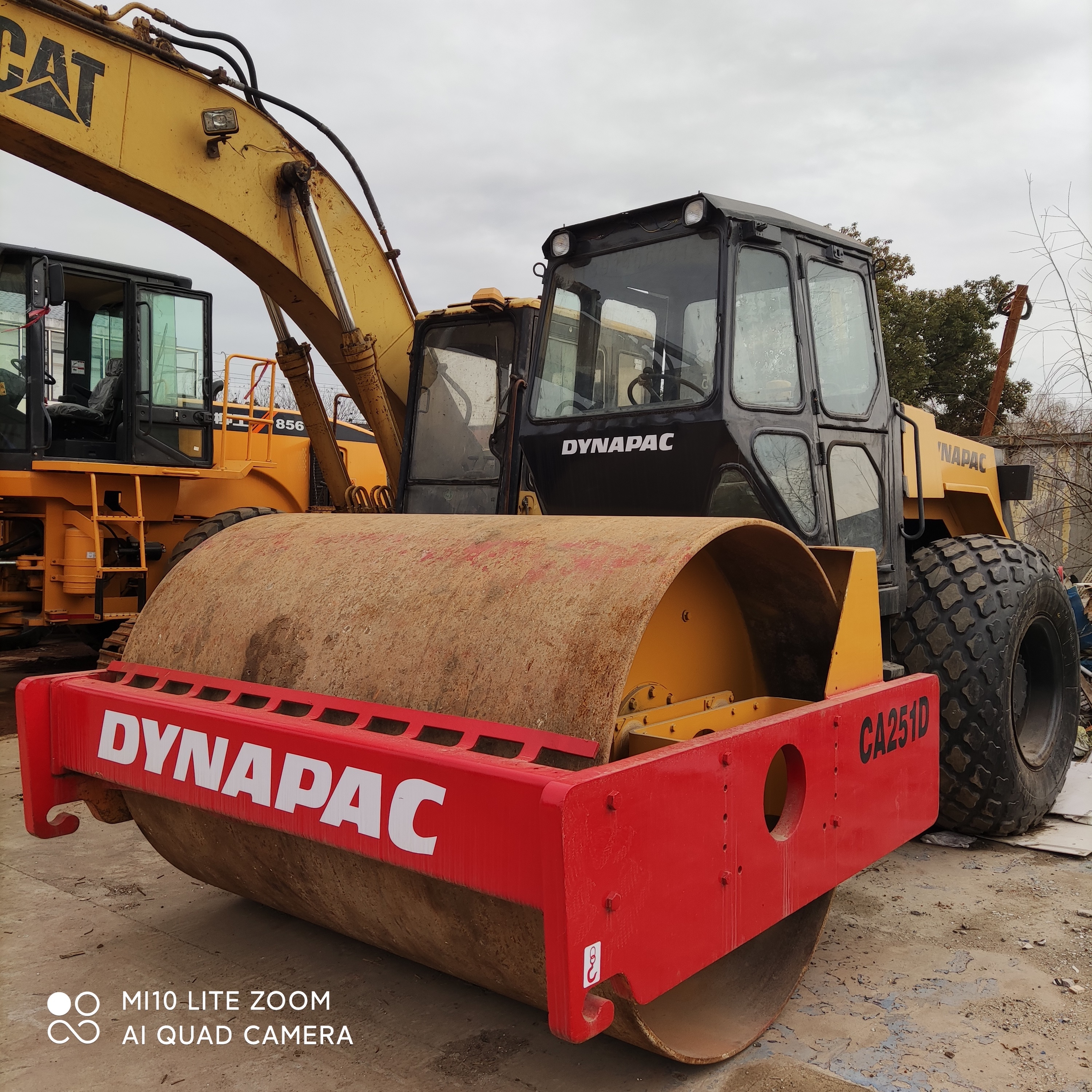 USED dynapac CA251D COMPACTOR in good condition