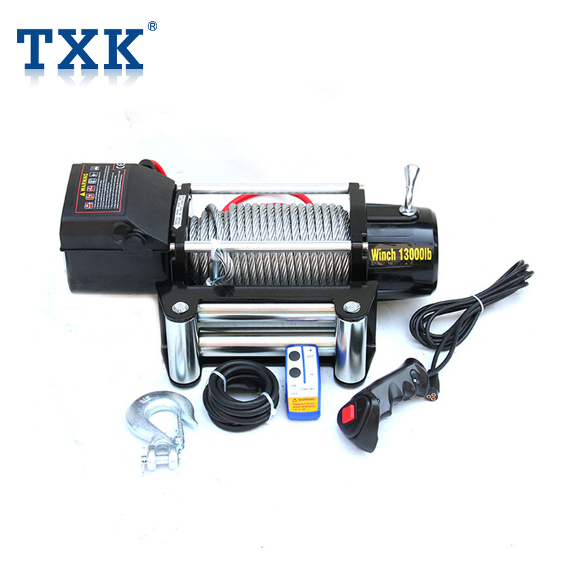 ТСК 15000lbs 4X4 электрическая лебедка 2.2hp/1.6kw 12V Вытяните и поверните на 4 колеса 84251100 1-15ton ATV/UTV CN;JIA KDJ