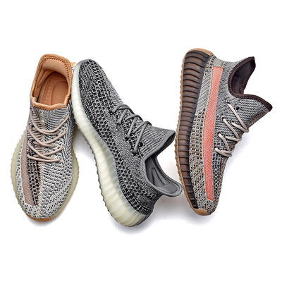 New Mesh Breathable Yeezy Shoes Size 36-44 Mens Sneakers Outdoor Sports Shoes For Male Summer