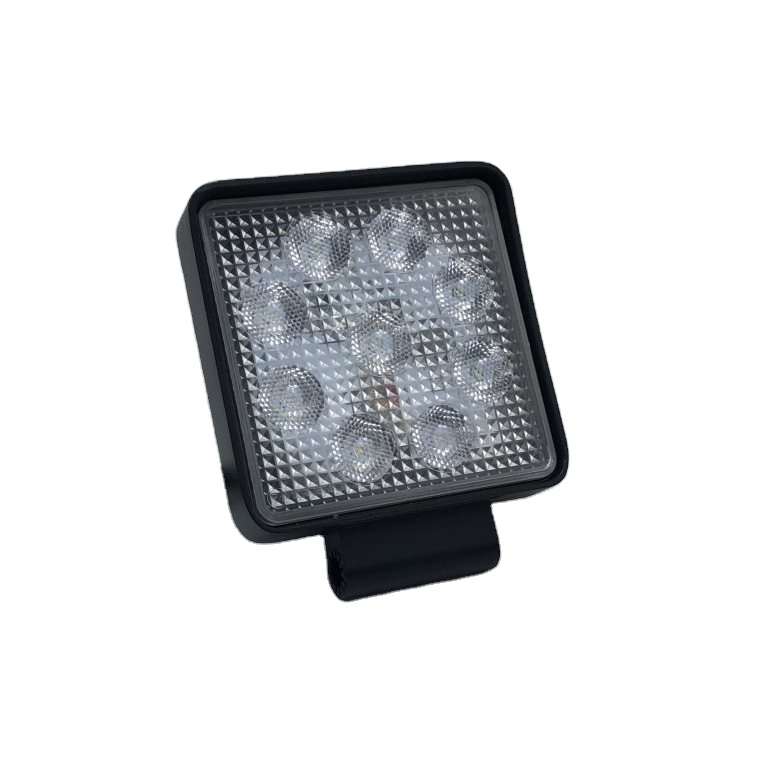 Светодиодный чип osram от производителя, Квадратный светодиодный рабочий светильник 27 Вт 48 Вт, прожектор для грузовика, 12 В, 24 В, внедорожный светодиодный светильник