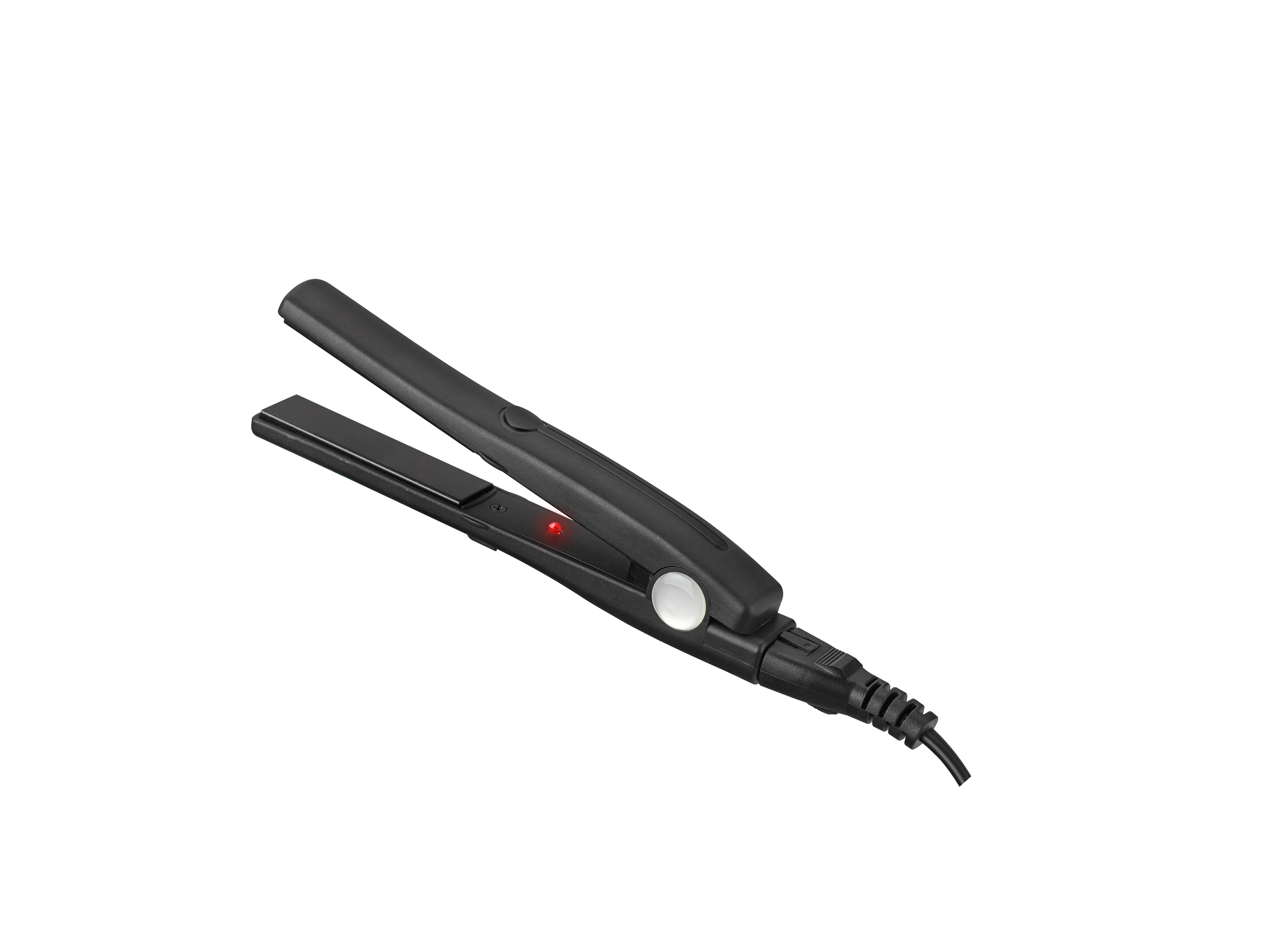 New Mini Flat Iron Professional Hair Straightener 2 In 1 Travel Flat Iron 0.6Inch Titanium Plate Hair Straightener