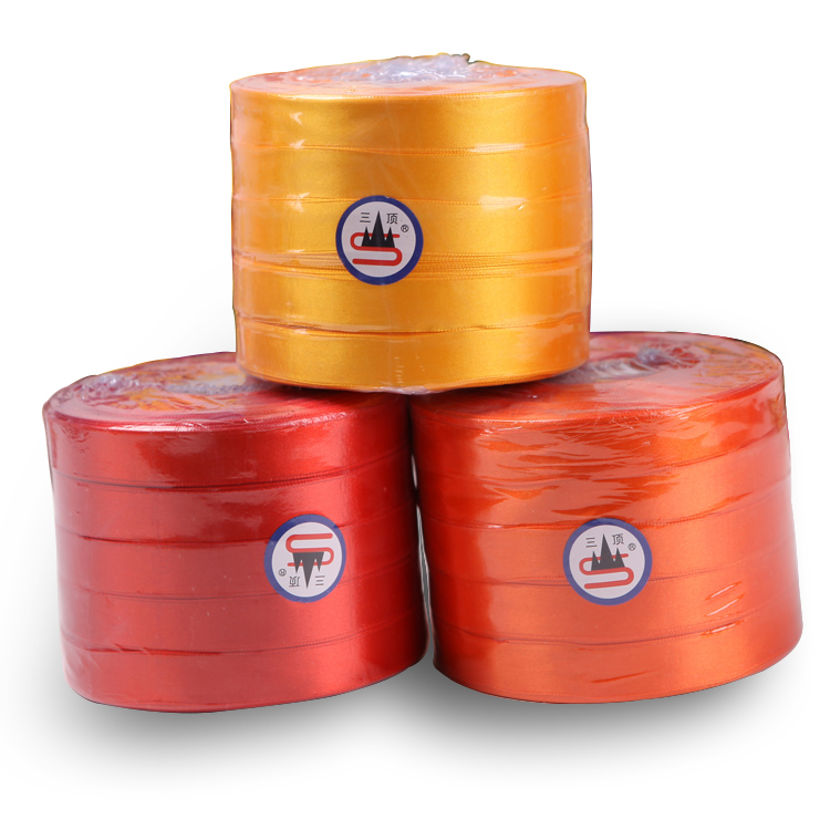 SANDING 3-102mm 5/8" inch silk ribbon satin ribbon wholesale satin ribbon suppliers