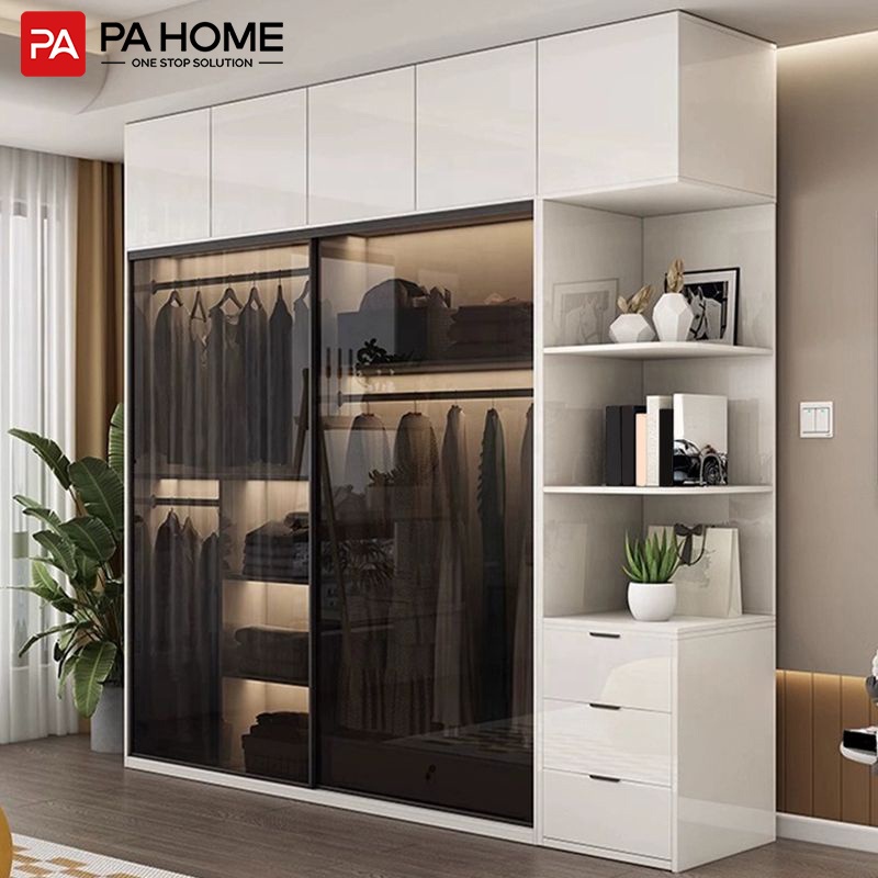 PA built in custom modern bedroom furniture sliding doors closet wardrobes