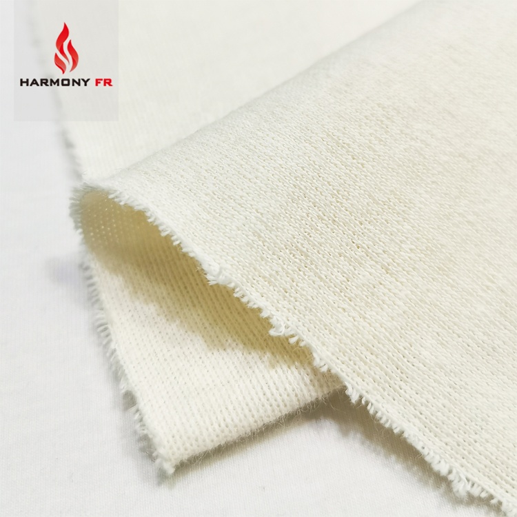 230gsm трикотажная 70% Protex C Modacrylic 30% хлопковая огнезащитная ткань