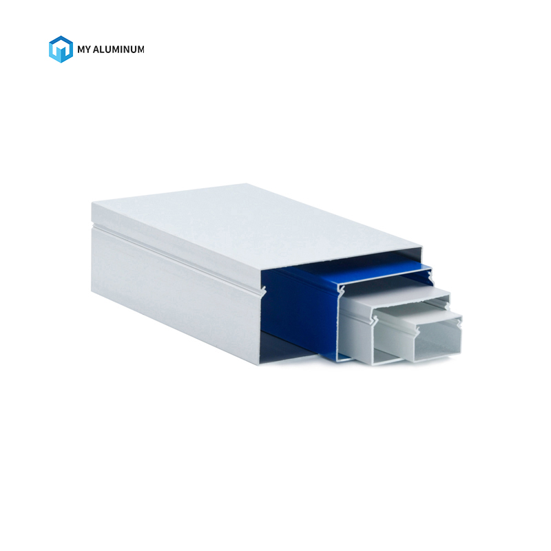 Jiangyin Mingyang With Type Coating Pvc Powder Coated Trunking Cable Tray t slot aluminium extrusions profiles