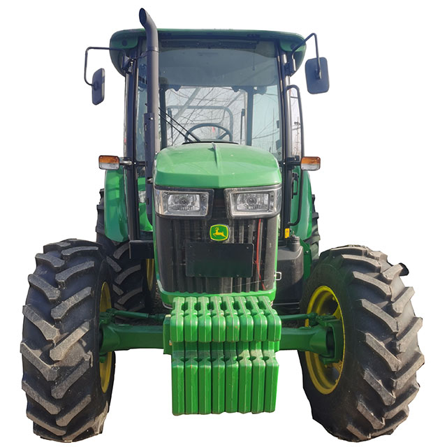 Компактный б/у сельскохозяйственный трактор Deere 110HP 4WD, лучшие сельскохозяйственные тракторы б/у, сельскохозяйственная цена на продажу